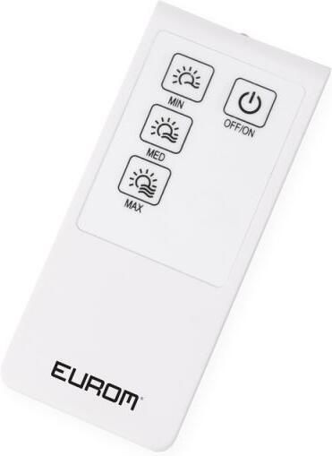 Eurom Terrasverwarmer Sunset retro model Elektrisch Zwart 2000W
