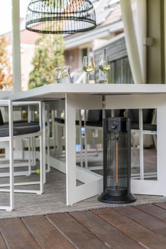 EUROM Undertable Heater Staande terrasverwarmer Grijs Elektrisch - Foto 5