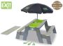 EXIT Toys Exit Aksent Zand- Water- En Picknicktafel (2 Bankjes) Met Parasol En Tuingereedschap - Thumbnail 3