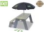 EXIT Toys Exit Aksent Zand- Water- En Picknicktafel (1 Bankje) Met Parasol En Tuingereedschap - Thumbnail 3