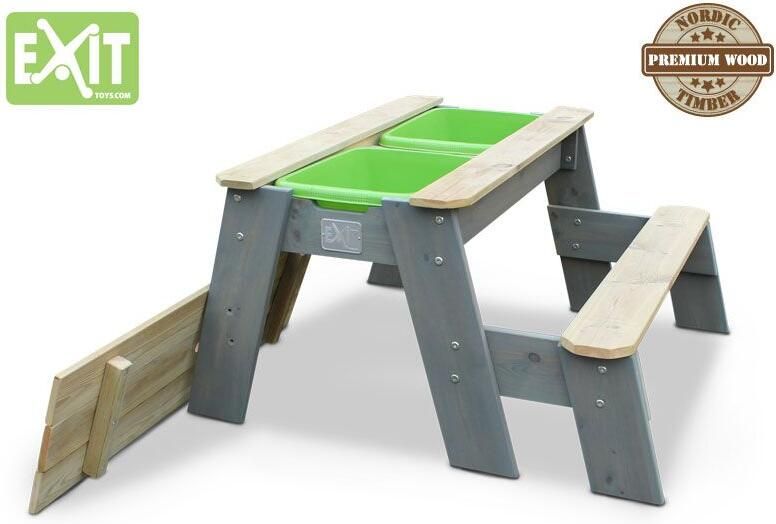 EXIT Toys Exit Aksent Zand- Water- En Picknicktafel (1 Bankje) - Foto 3