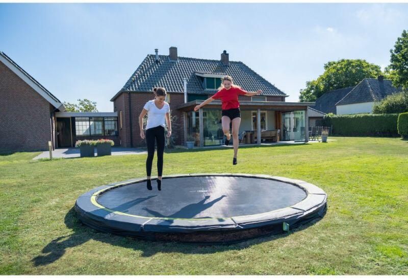 EXIT Toys EXIT Silhouette inground sports trampoline rond ø427cm zwart - Foto 4
