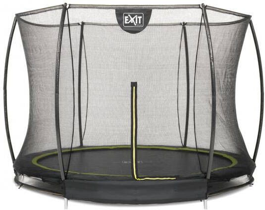 EXIT Inground trampoline 305cm Zwart Rond