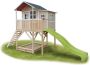 EXIT Toys EXIT Loft 750 speelhuisje groot met glijbaan + zandbak naturel - Thumbnail 3