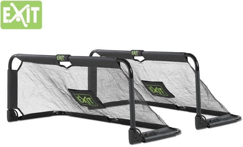 EXIT Toys Exit Panna Opvouwbaar Stalen Voetbaldoel 150x60cm (set Van 2) Zwart