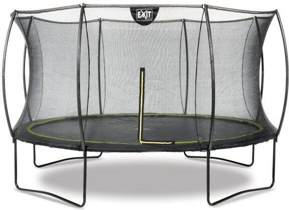 EXIT Silhouette All-in-1 Trampoline 427cm Zwart Rond