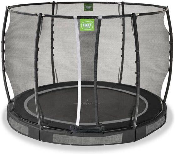 EXIT Allure Premium Inground trampoline 305 cm Zwart Rond