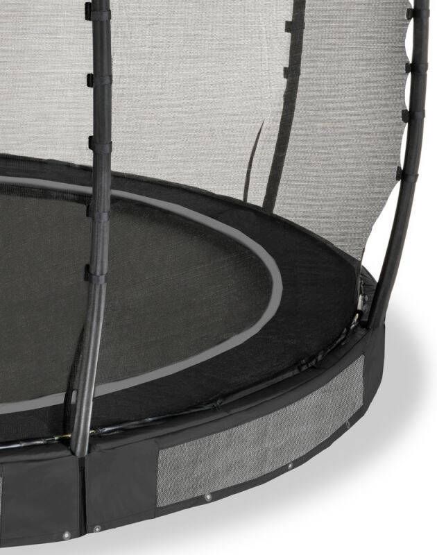 EXIT Allure Premium Inground trampoline 305 cm Zwart Rond