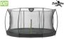 EXIT Toys EXIT Silhouette Ground Trampoline Ø 244 cm (8ft) met Veiligheidsnet Zwart - Thumbnail 2