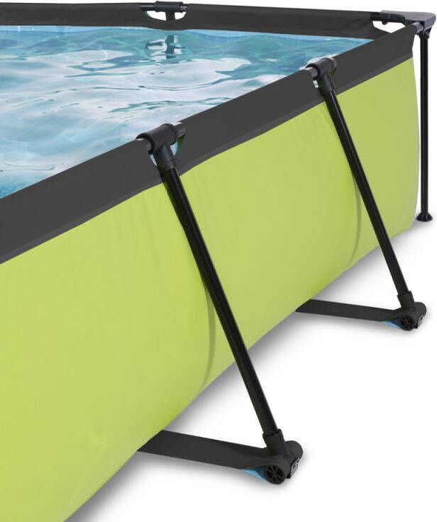 EXIT Lime Frame Pool Zwembaden Lime 220x150x60cm Rechthoekig