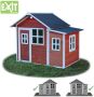 EXIT Toys EXIT Loft 150 houten speelhuisje rood - Thumbnail 6