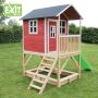 EXIT Toys EXIT speelhuis Loft 500 met glijbaan rood - Thumbnail 6