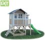 EXIT Toys EXIT Loft 550 speelhuisje met glijbaan naturel - Thumbnail 4