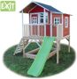 EXIT Toys EXIT Loft 550 speelhuisje op poten met glijbaan rood - Thumbnail 4