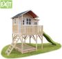 EXIT Toys EXIT Loft 750 speelhuisje groot met glijbaan + zandbak naturel - Thumbnail 4