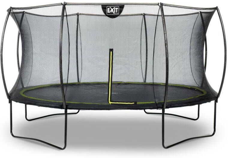 EXIT Silhouette All-in-1 Trampoline 427cm Zwart Rond