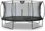 EXIT Toys EXIT Silhouette trampoline rond met veiligheidsnet 427 cm zwart - Thumbnail 6