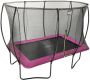 EXIT Toys EXIT Silhouette Rechthoekige Trampoline 305 x 214 cm (7x10ft) met Veiligheidsnet Roze - Thumbnail 7