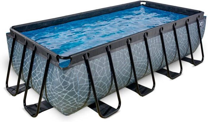 EXIT Stone Frame Pool Zwembaden 400x200x100cm