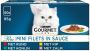 Gourmetmaxx Gourmet Perle mini filets in saus met kip met rund met konijn met zalm 60x85g kattenvoer - Thumbnail 4