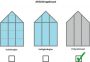 Halls Popular 86 Tuinkas Zilver 257x193x196 cm Polycarbonaat - Thumbnail 5