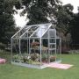 Halls Popular 66 Tuinkas Zilver 195x193x196 cm Veiligheidsglas - Thumbnail 4