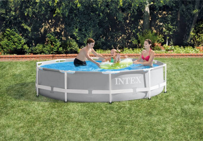 Intex Prism Frame Pool Set zwembaden ø 305x76 cm