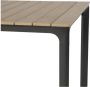 Lesli Living Arezzo dining tuintafel | aluminium + polywood | 200x90cm - Thumbnail 4