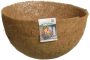 Nature Voorgevormde inlegvel kokos voor hanging basket 35 cm kokosinleggers plantenbak van kokos - Thumbnail 3
