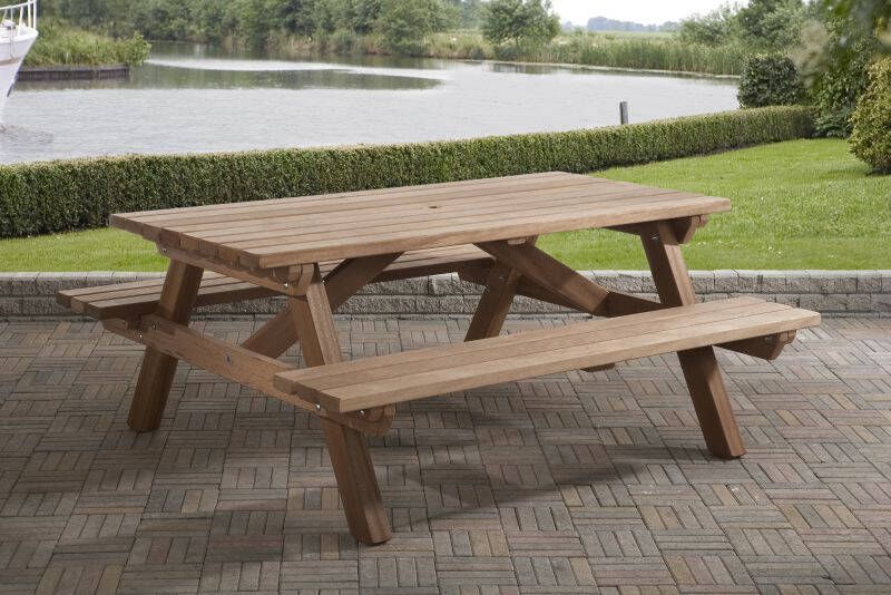 Talen Buitenmeubelen Picknicktafel 180X160X76CM