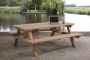 Talen Buitenmeubelen Talen picknicktafel Hardhout 200 cm Bruin - Thumbnail 2