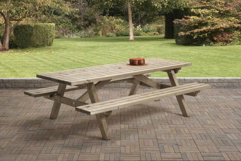 Talen Buitenmeubelen Picknicktafel 230X160X76CM