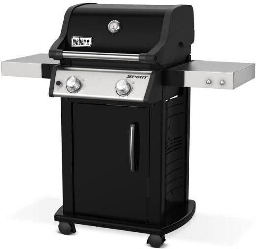 Weber Spirit E-225 GBS Gasbarbecue Zwart 52x45 cm 2 Branders 1 zijbrander