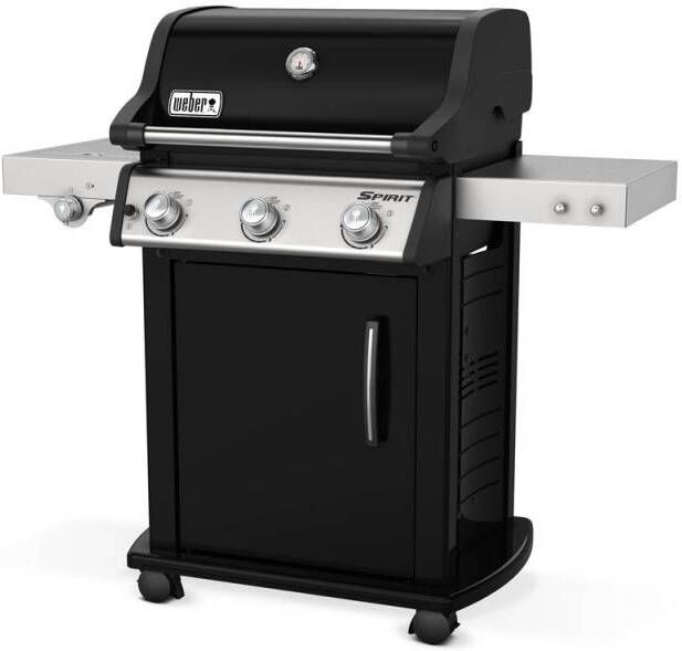 Weber Spirit E-325 GBS Gasbarbecue Zwart 61x45cm 3 Branders 1 zijbrander