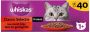 Whiskas Classic Selectie in saus maaltijdzakjes multipack 40x85g dierensnack - Thumbnail 5