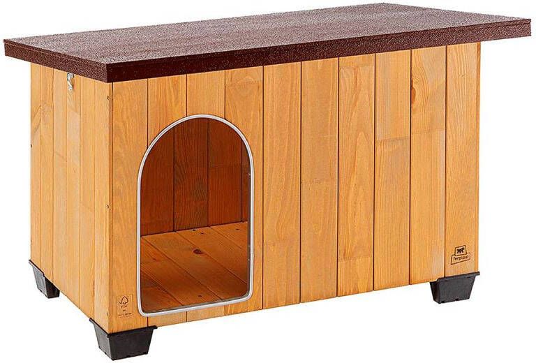 Ferplast Hondenhok Baita 80 102x70x65 5 cm bruin 87015000