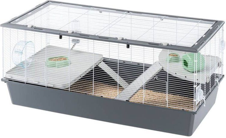 Ferplast Criceti 120 Hamsterkooi 119x58x53 5 cm Wit Grijs Groen