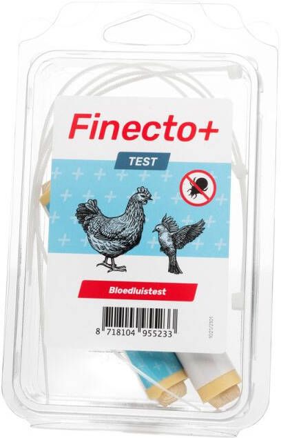 Finecto plus Bloedluistest 2 stuks Luizenmiddel