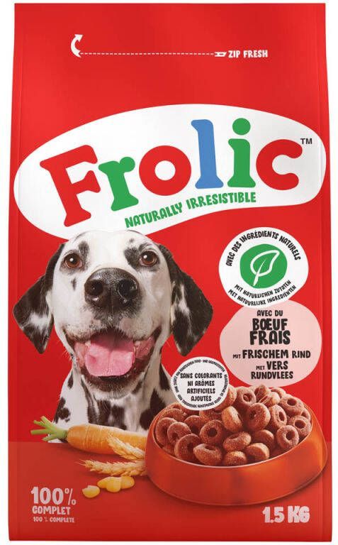 Frolic Hondenvoer Rund 1 5 kg