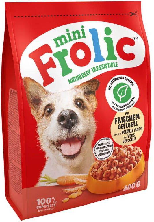 Frolic Mini Hondenvoer Gevogelte 800 gram