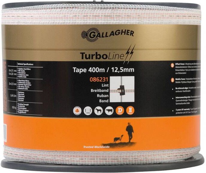 Gallagher Turboline 12.5mm Schriklint 400m