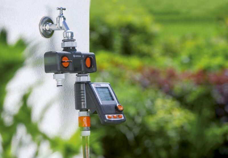 Gardena Waterverdeler 2-weg Aansluitstuk G 3 4'' G 1'' - Foto 3