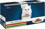 Gourmetmaxx Gourmet Perle mini filets in saus met kip met rund met konijn met zalm 60x85g kattenvoer - Thumbnail 2