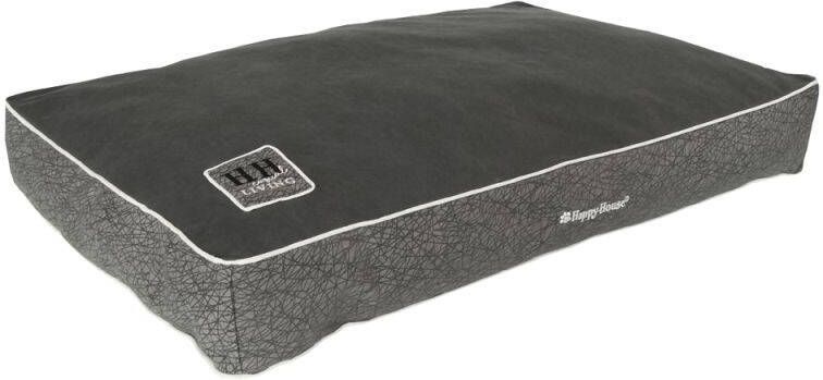 Happy-House Blokkussen Casual Hondenkussen Grijs 110x75x15 cm Middel