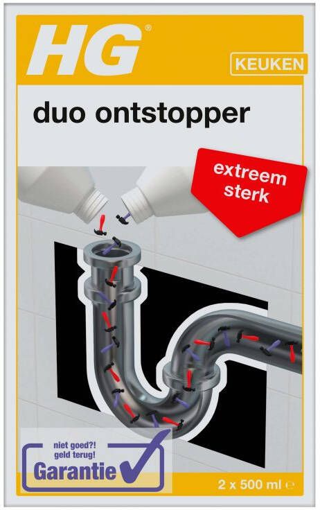 HG Duo ontstopper 1 L