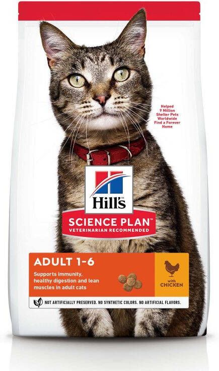 Hills Hill's Adult Kattenvoer Kip 1 5 kg