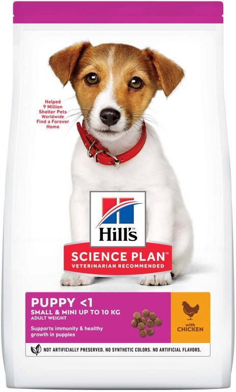 Hills Hill's Puppy Small & Mini Hondenvoer Kip 3 kg