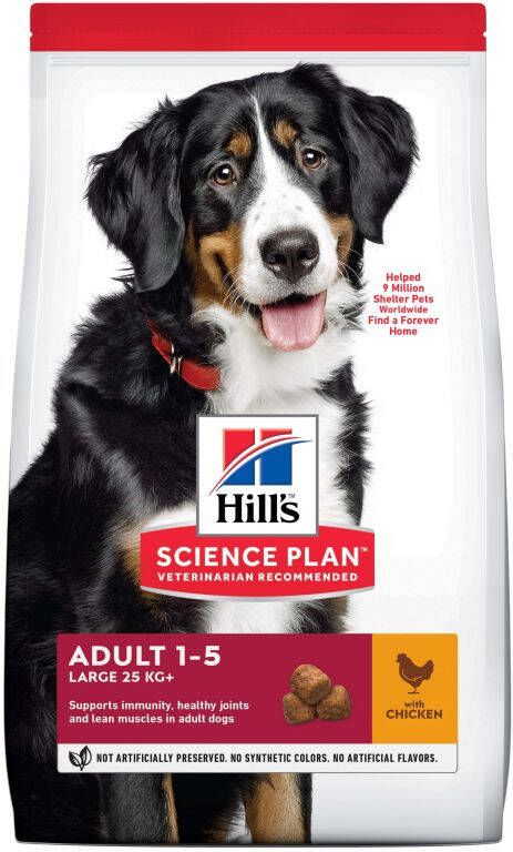 Hills Hill's Science Plan Adult Fitness Large Hondenvoer Kip 18 kg