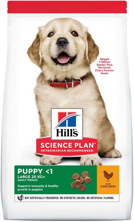 Hills Hill's Science Plan Puppy Large Breed Hondenvoer Kip 2 5 kg