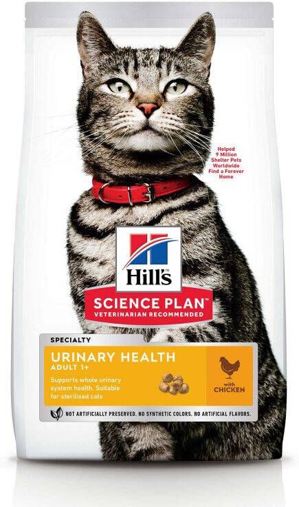 Hills Hill's Urinary Health Sterilised Kattenvoer Kip 1 5 kg